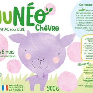 JUNÉO Lait nourrisson chèvre 1er âge 900g - de 0 à 6 mois – bernadea